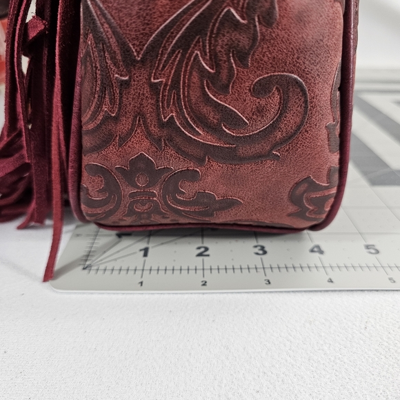 Trinity Ranch Embossed Concealed Carry Purse - Picture 13 of 16